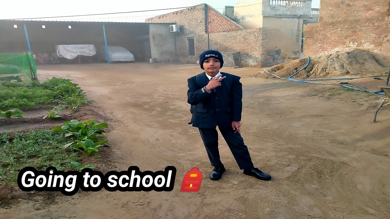 Kohinoor going to school 🎒|