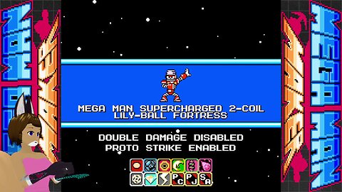 Mega Man Supercharge 2-Coil Lily-ball Fortress: Mega Man Maker