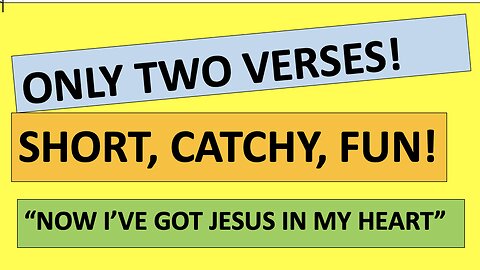 The praise and worship song with just 2 verses!