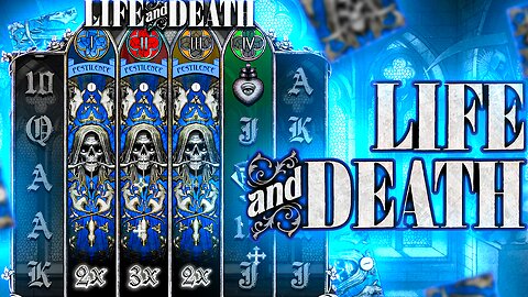 This Weird New Life And Death Hacksaw Slot Is WILD!?
