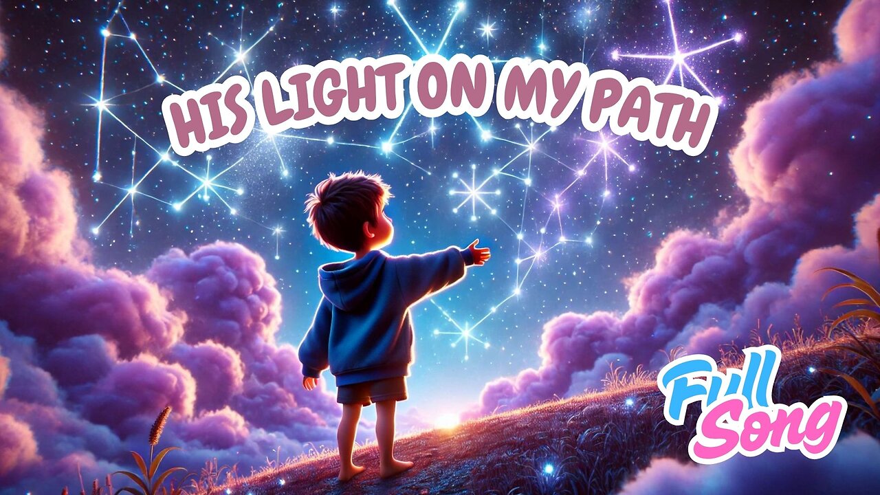 His Light on My Path ✨🕊️ Gentle Gospel Lullaby for Kids