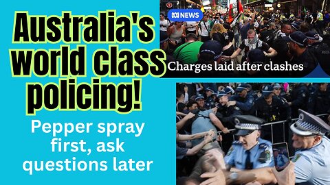 Australian police redeem themselves on the world stage!