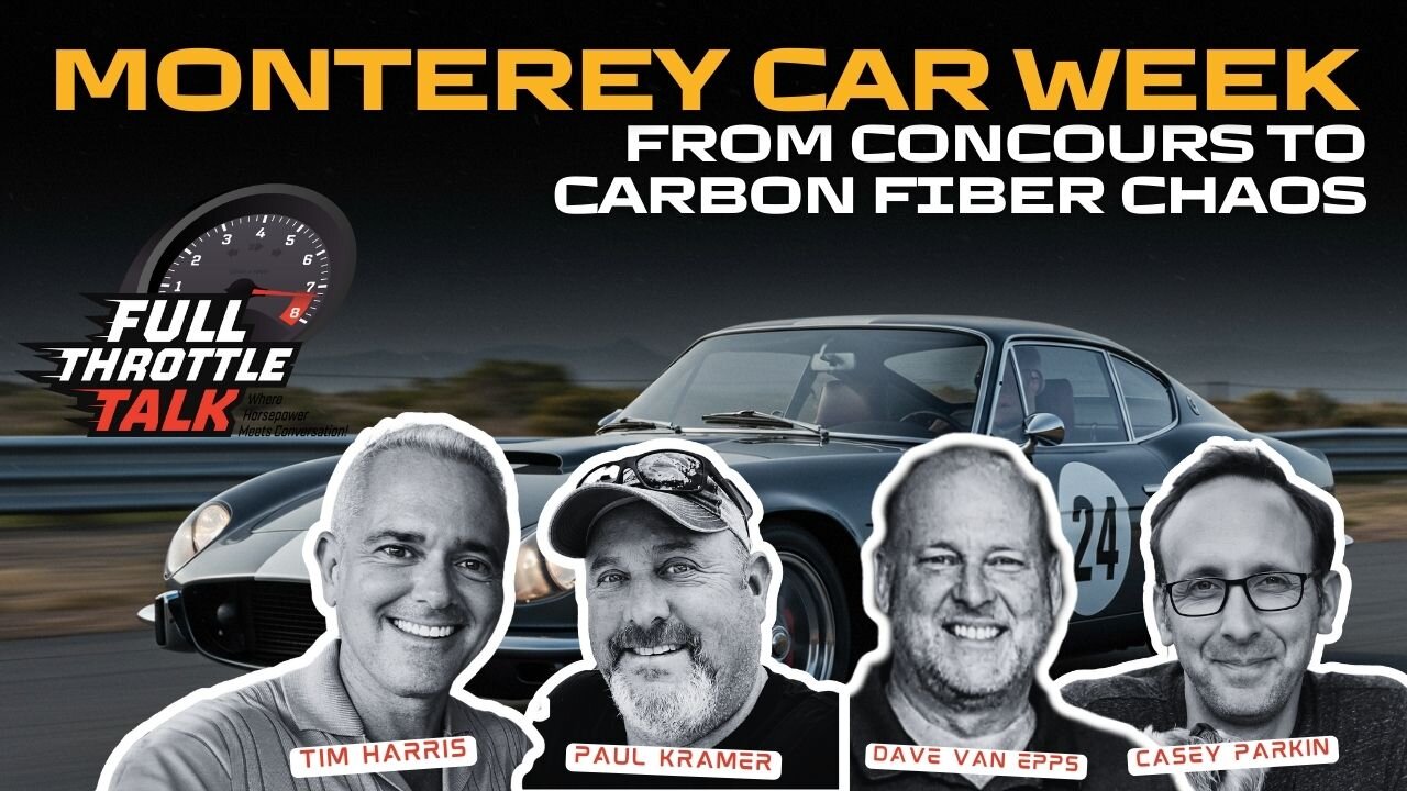 Monterey Car Week—From Concours to Carbon Fiber Chaos