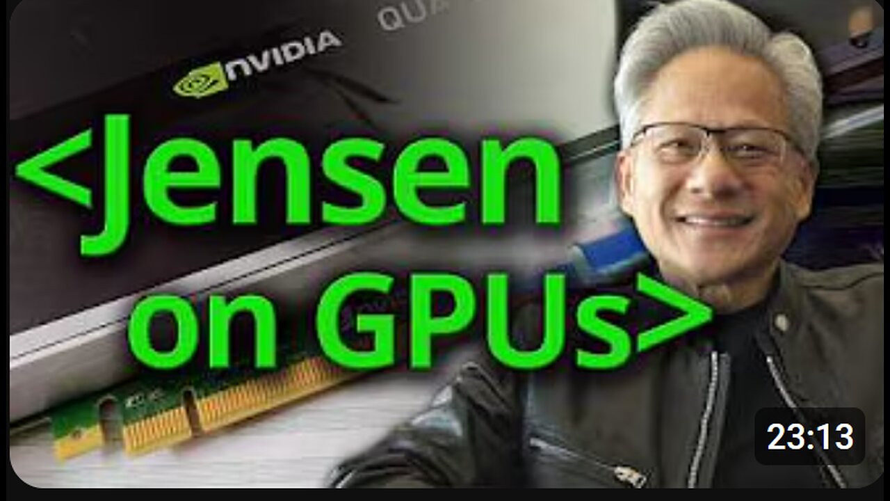🎮🔥 Jensen Huang Talks GPUs! 🚀 The Power Behind Modern Graphics | Computerphile Explained 💻✨