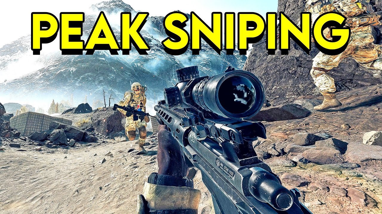 Battlefield 6 Sniping Gameplay – Peak Map Domination (Open Beta Weekend)