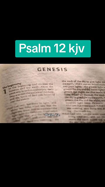 Psalm 12 Kjv