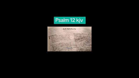 Psalm 12 Kjv