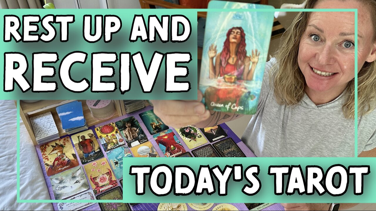 💫Today's Tarot: Resting IS the next step : Reading for May 6th✨