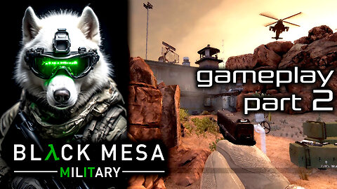 Mesa - Military (Half-Life) | Part 2 | 4K - 144hz | Full Game Play - No Commentary