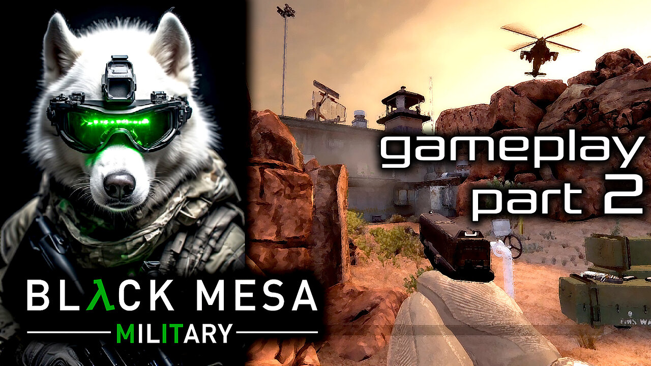 Mesa - Military (Half-Life) | Part 2 | 4K - 144hz | Full Game Play - No Commentary