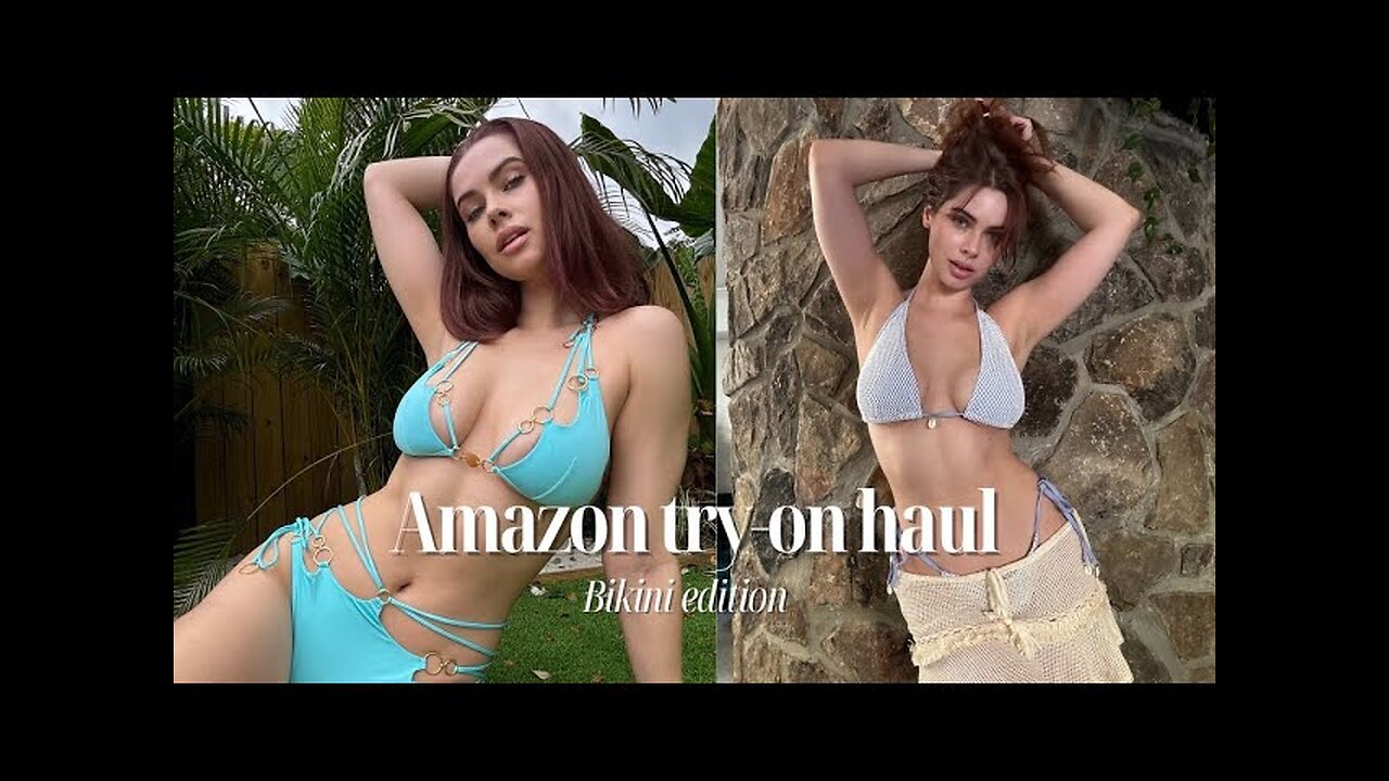 Amazon Bikini Try On Haul // with Brandy
