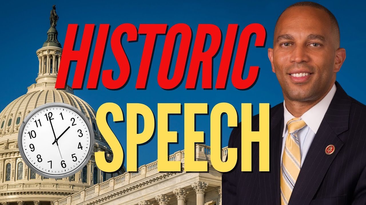 Record BREAKING Marathon Anti-Trump Speech