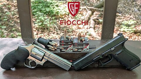 💰 Budget Big Boys - New - Fiocchi CovertX - .45 ACP VS .357 Magnum - Ballistic Gel Test