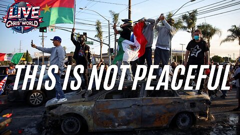 This doesn’t look peaceful to me…