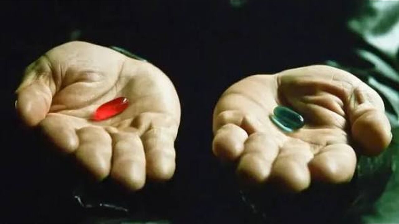 The Matrix - Neo takes the red pill