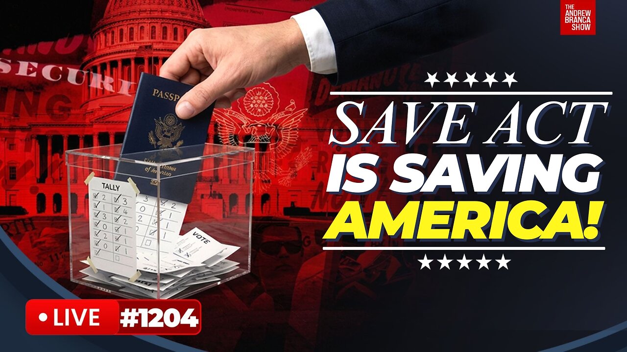 Voting Victory! SAVE Act, Same Day Voting, Ballot Harvesting!