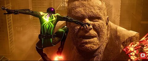 PS5- Prowler and scarlet Spider Team Up Against Sandman .