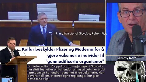 Den Største Forbrytelsen Mot Menneskeheten Er Avslørt og Gjort Offentlig Av Slovakias Peter Kotlar Som Ble Hyret Inn Av Slovakiske Statsminister Robert Fico