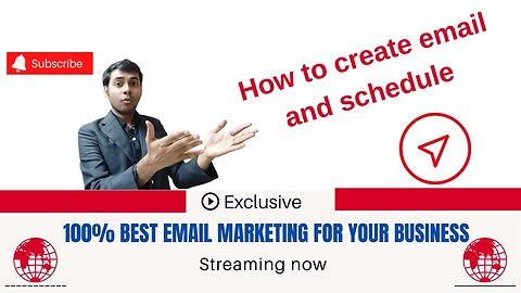 How to create email campaigns and schedule emails