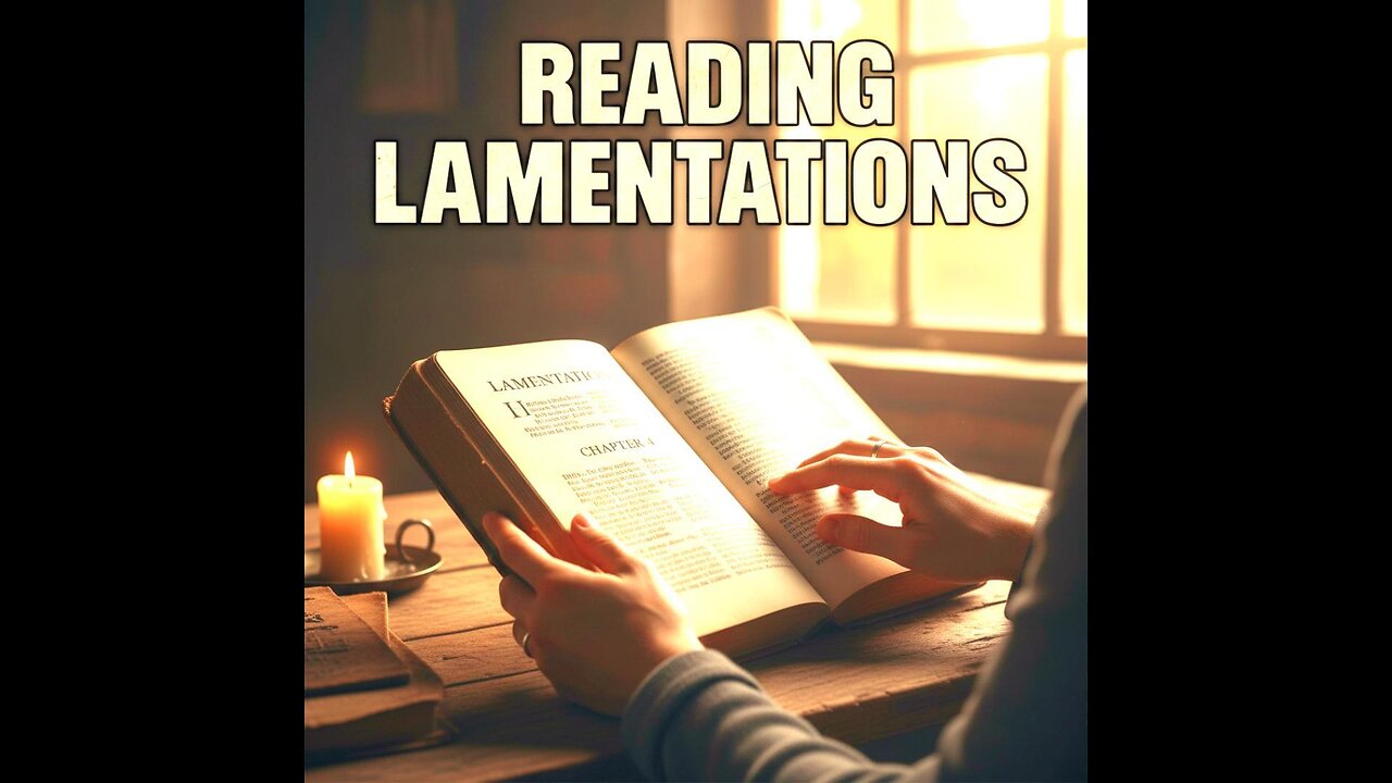 Reading Lamentations Chapter 4 | Understanding the Desolation of Jerusalem 🇺🇸