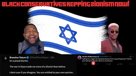 Talkz — Black Conservatives And Israel: A Tale Of Zionism!
