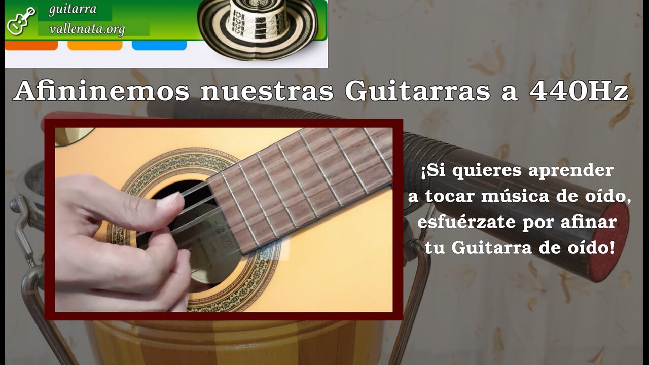 Afinemos nuestras Guitarras a 440Hz