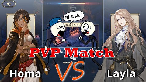 Homa Vs Layla 1v1 | Sword of Convallaria