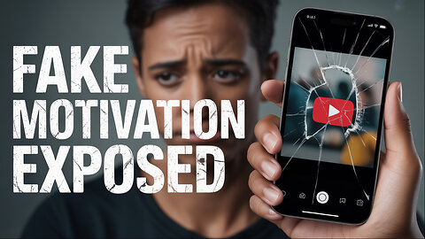 "Motivational Videos Lied to You… and Here’s the Proof. 📉💔 #WakeUpCall"