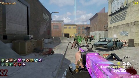 Playing Call of Duty Black ops 3 zombies - ZM Downtown V2 (from Gmod) map - (No Commentary).