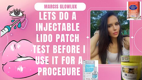 Lets do a Lidocaine test BEFORE my DIY procedure