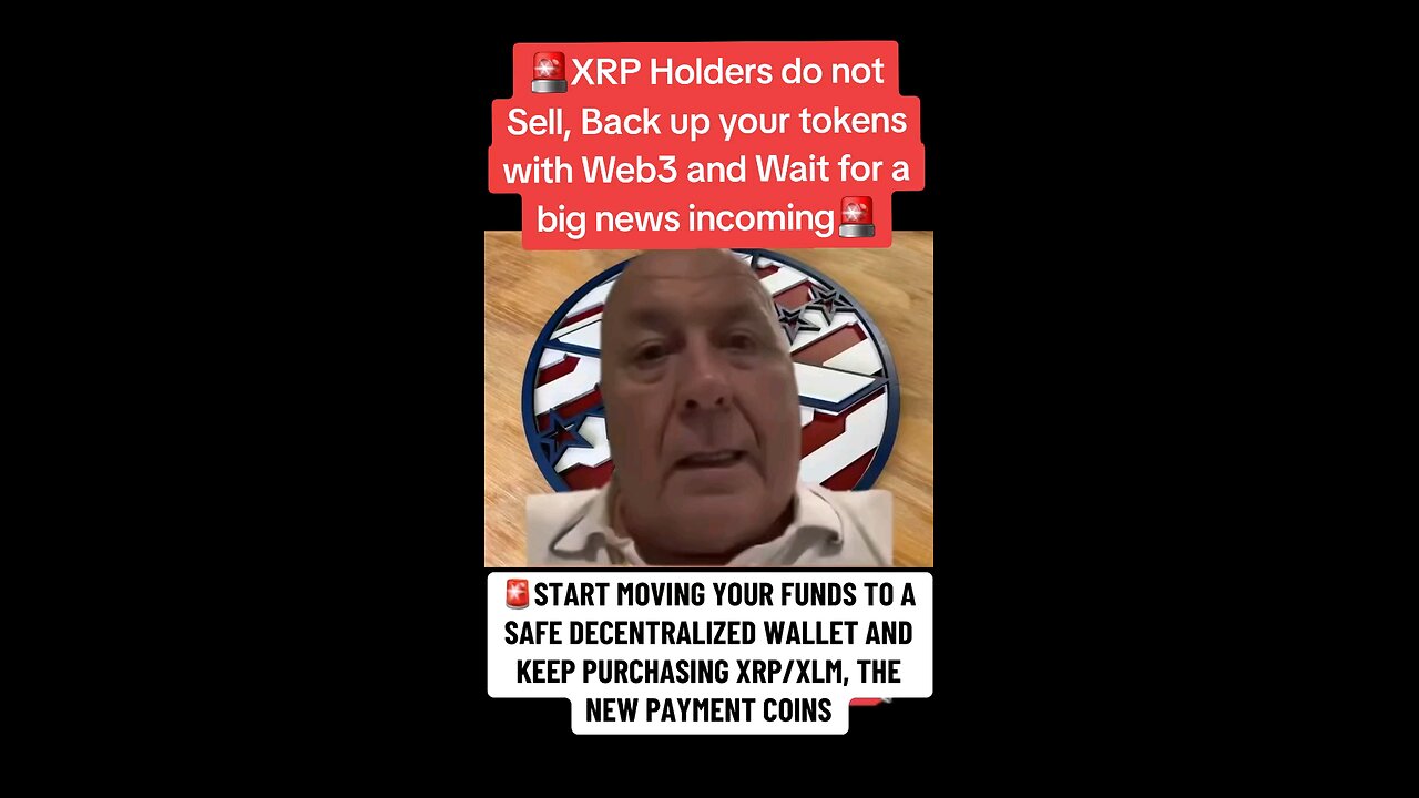 🚨XRP Holders do not Sell, Back up your tokens with Web3 and Wait for a big news incoming🚨