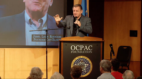 Jesse Rodgers Of City Elders Addresses OCPAC - Charlie Kirk Tribute