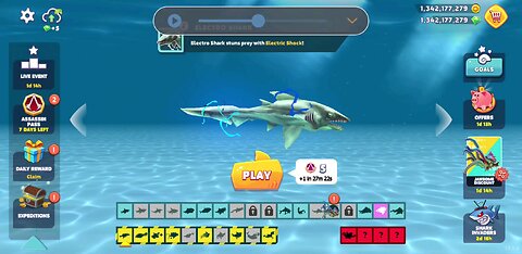 Electro shark opulence