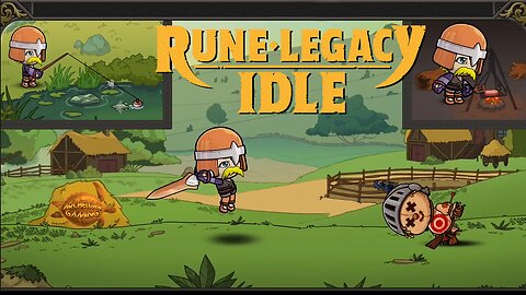 Lets Craft, Forge, Cook, & Fight Our Way To Victory! | Rune Legacy Idle – Ep 1