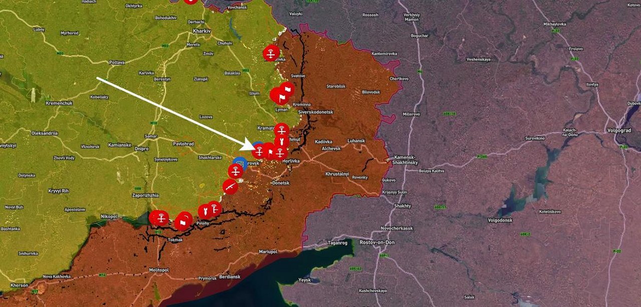 A Ukrainian Armed Forces pickup was destroyed as a result of,