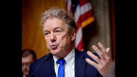 Sen. Rand Paul Blasts Trump Bill Over Debt Hike, Defense Costs