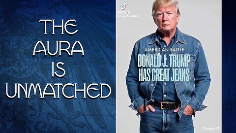 President Trump's Aura is Unmatched⚡There will never be another.