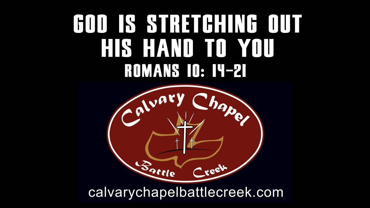 March 30, 2025 - God is stretching out His hand to you