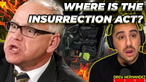 LEFTIST TERRORISTS RAID & LOOT FEDERAL LAW ENFORCEMENT VEHICLES: STILL NO INSURRECTION ACT