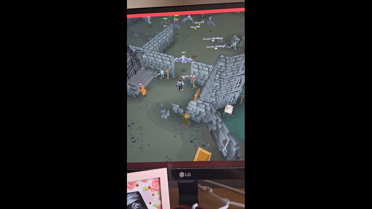 playing osrs