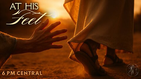 At His Feet