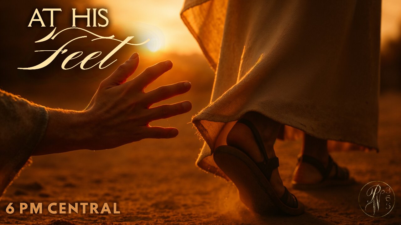 At His Feet