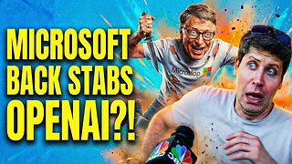 Microsoft BACK STABS OpenAI?! The AI Bubble Burst Will Be SAVAGE!