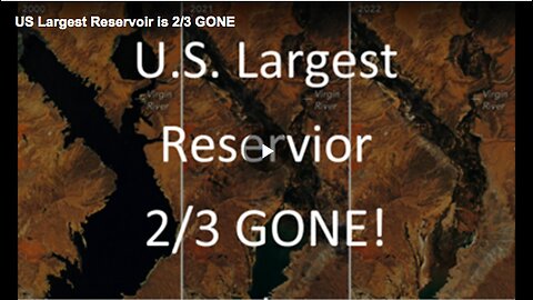 "US's Largest Reservoir, Lake Mead, Nearing Dryness"