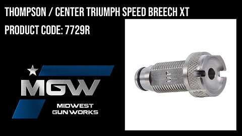 Thompson / Center Triumph Speed Breech XT - 7729R