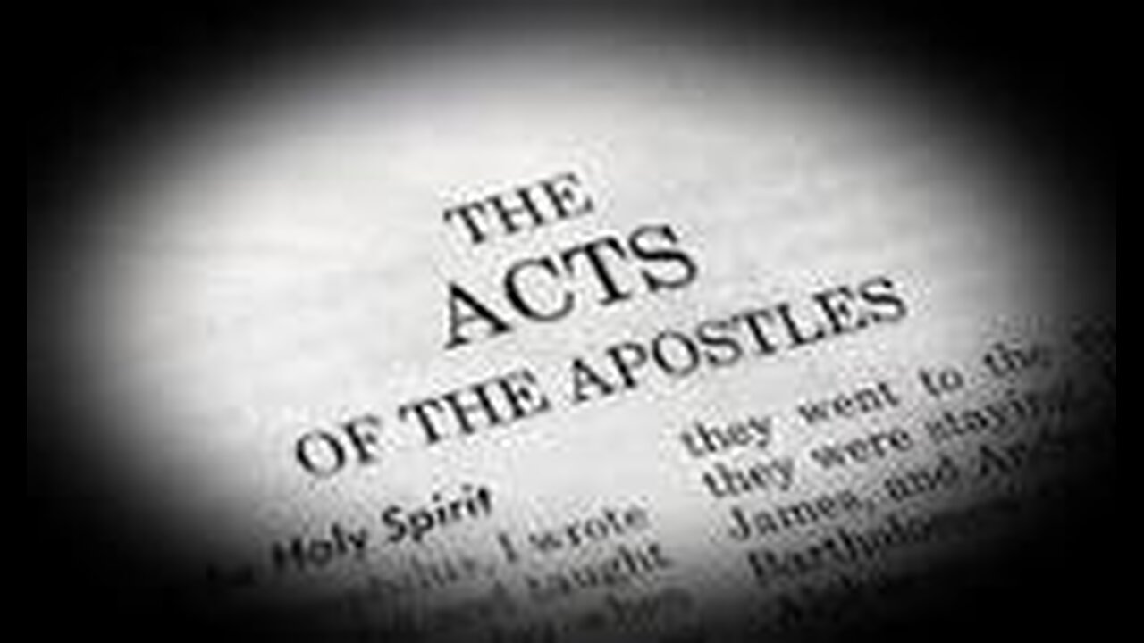 The Beginning Of The Church Assembly