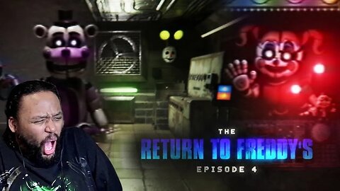 The Return to Freddy’s - Episode 3 & 4 Rebranding 83 & The Sister Location [FNAFVHS] Reaction