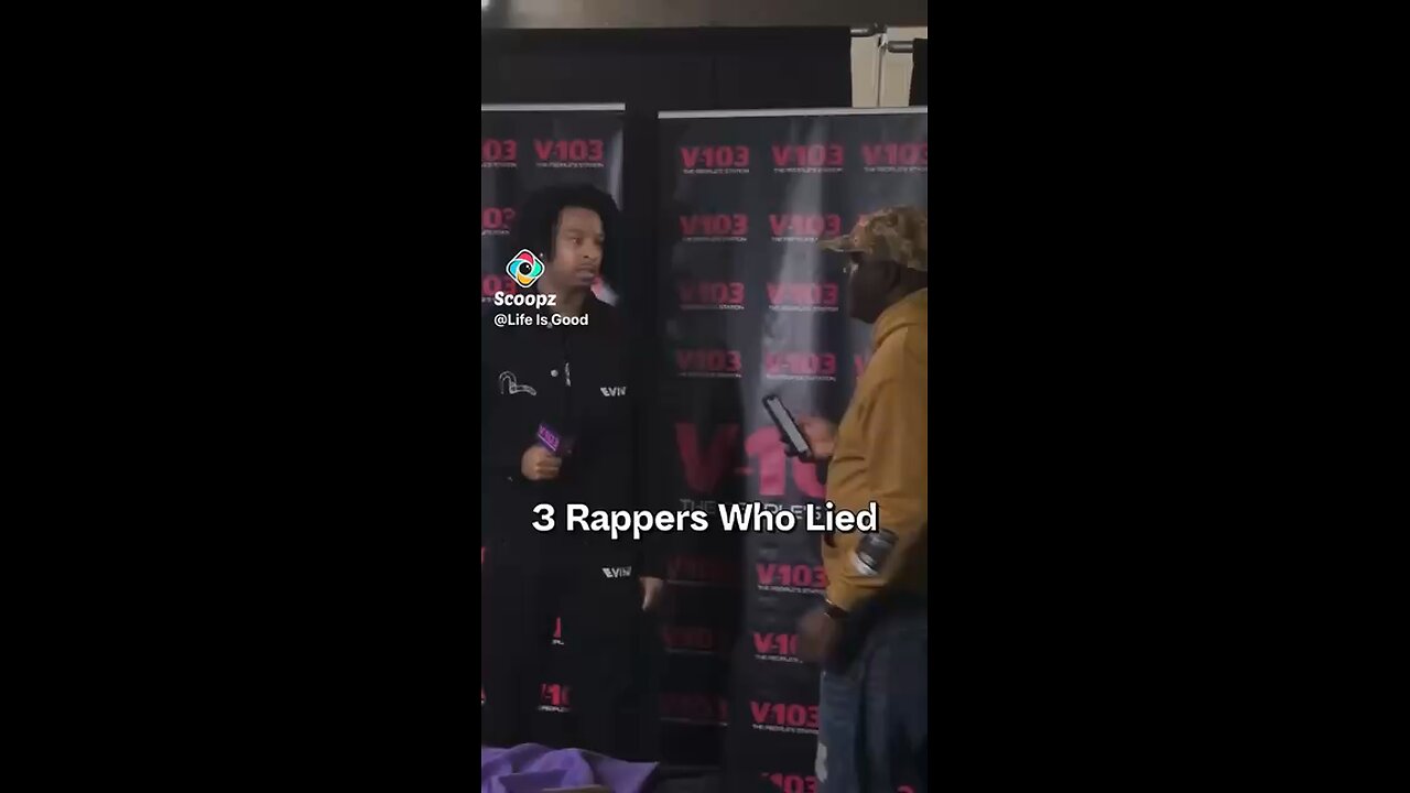 Three rap who lied about who they are