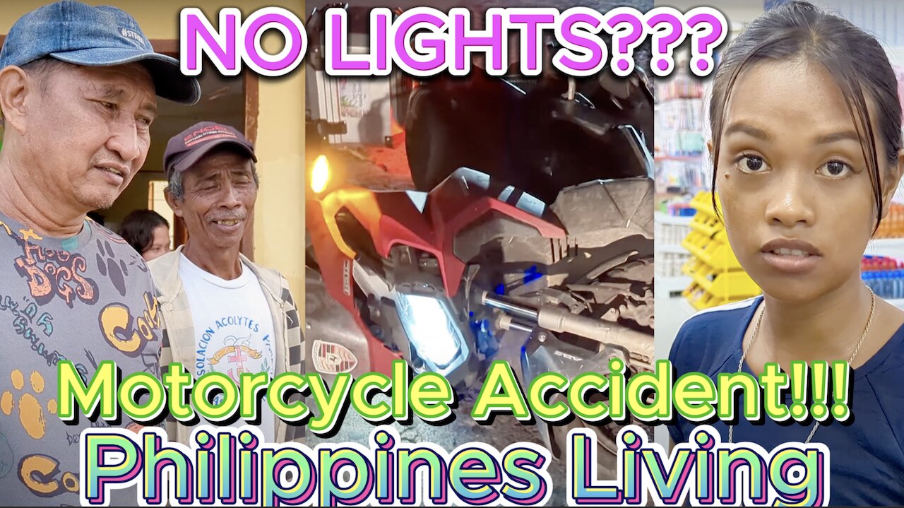 🇵🇭 Motorcycle Accident! WHAT YOU HAVE TO WATCH OUR FOR! Off Grid Island Family Living Philippines