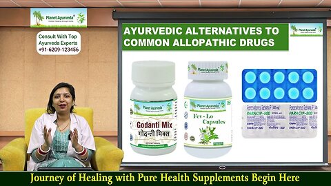 Chemical-free Ayurvedic Alternatives to Common Allopathic Drugs